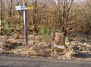 Alter Grenzstein aus dem Jahr 1756