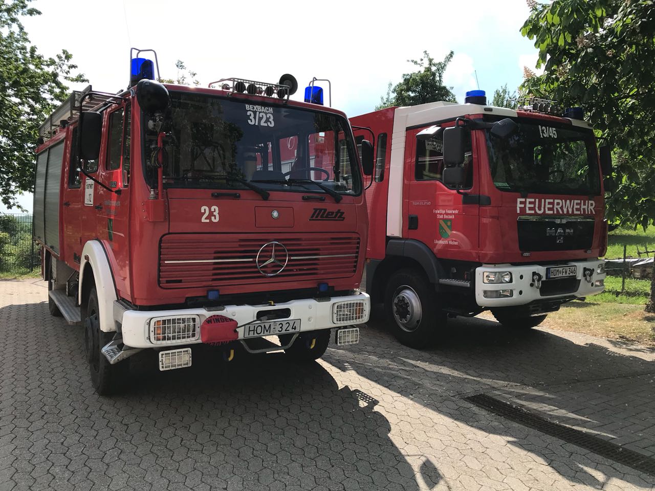 Feuerwehr im Einsatz » Freiwillige Feuerwehr der Stadt Bexbach –  Löschbezirk Höchen