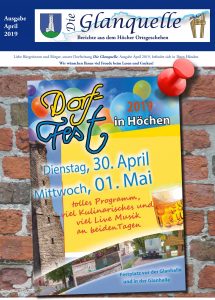 Herausgegeben vom Förderverein "Unser Höchen" e.V.